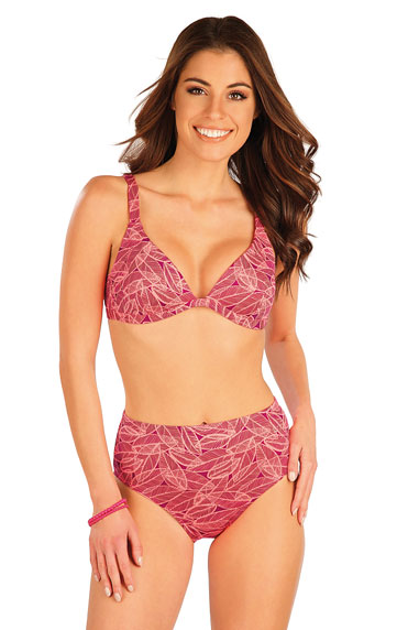 High waist bikini bottoms.