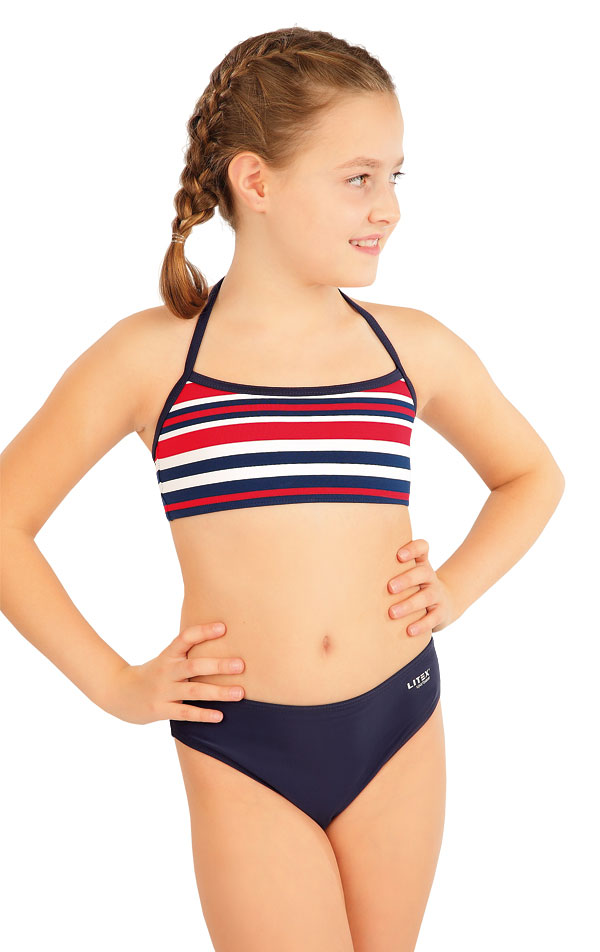 Girls classic waist bikini bottoms. 63608 | Kid´s swimwear - Discount LITEX