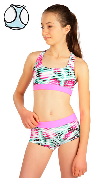 Girls swimwear > Girl´s sport bikini top. 6C371