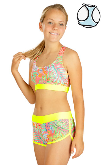 Girls swimwear > Girl´s sport bikini top. 6C392