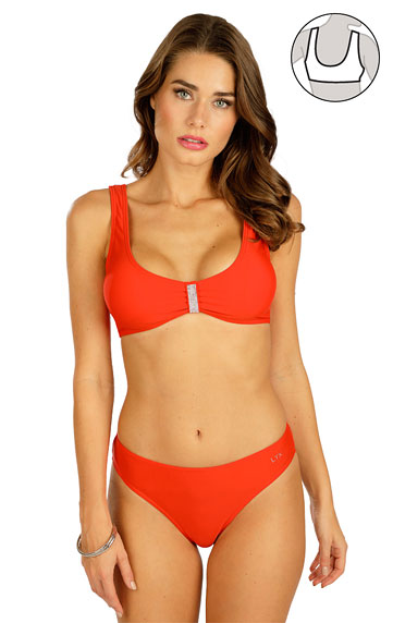Swimwear > Bikini top with removable pads. 6D351
