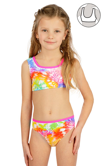 Girls swimwear > Girl´s bikini top. 6E418