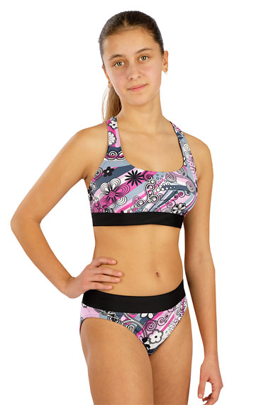 Swimwear > Girls classic waist bikini bottoms. 6E429