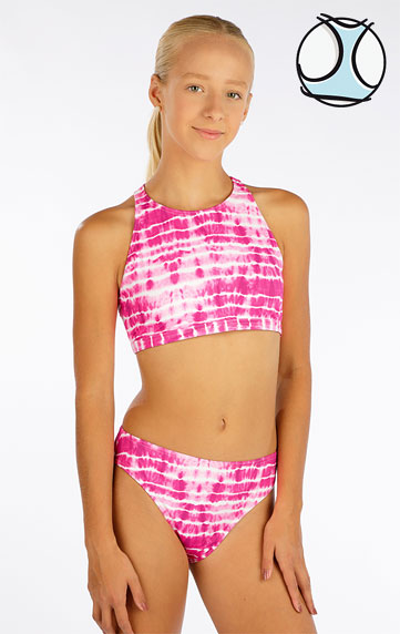 Girls swimwear > Girl´s sport bikini top. 6F384