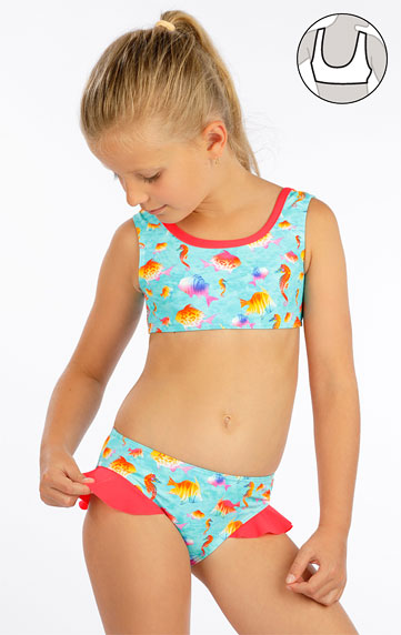 Girls swimwear > Girl´s bikini top. 6F387