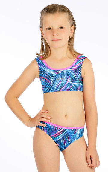 Girls classic waist bikini bottoms.