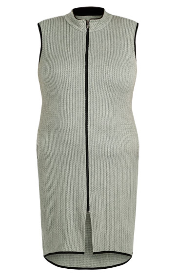 Jackets, vests, coats > Women´s long vest. 7C072