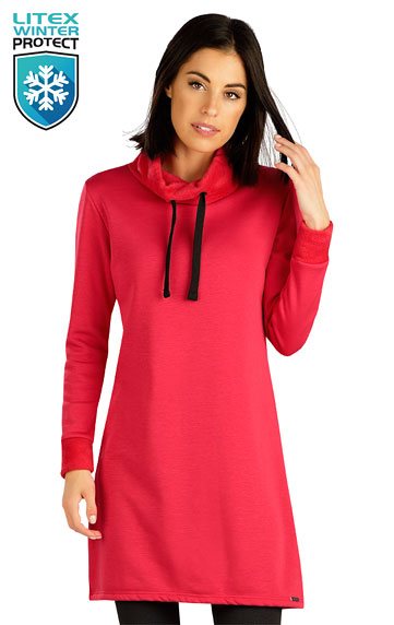 Sweatshirt dresses > Women´s dress with long sleeves. 7C074