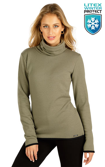 Sweatshirts, cardigans, Polonecks > Women´s  turtleneck with long sleeves. 7C078