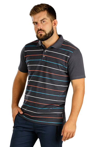 MEN'S SPORTSWEAR > Men´s polo shirt with short sleeves. 7C143