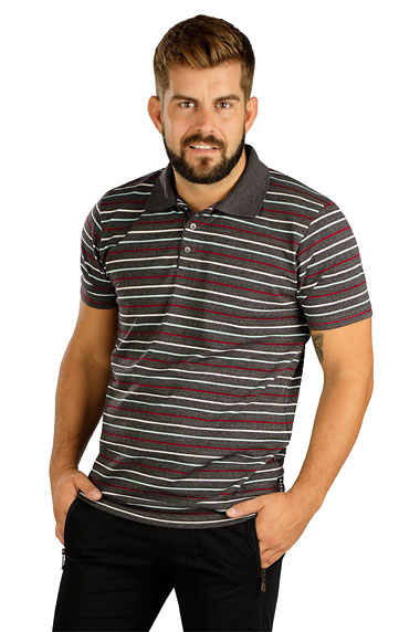 MEN'S SPORTSWEAR > Men´s polo shirt with short sleeves. 7C144