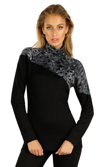 Thermal underwear > Women´s thermal turtleneck shirt with long sleeves. 7C178