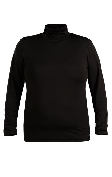 Sportswear > Women´s  turtleneck with long sleeves. 7C204
