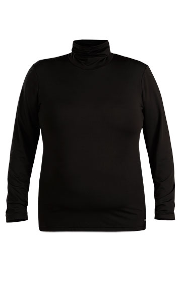 Plus size LITEXXXL > Women´s  turtleneck with long sleeves. 7C204