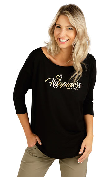 T-Shirts, tops, blouses > Women´s shirt with 3/4 length sleeves. 7C227