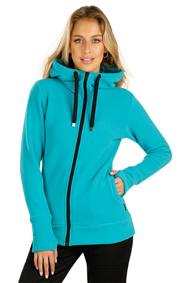 Women´s fleece hoodie jacket.