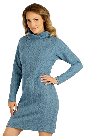 Sweatshirt dresses > Women´s dress with long sleeves. 7D034