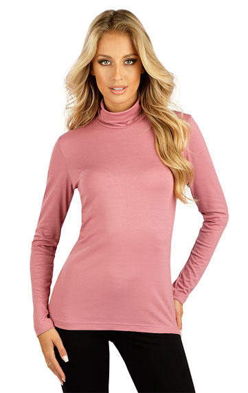 T-Shirts, tops, blouses > Women´s  turtleneck with long sleeves. 7D104