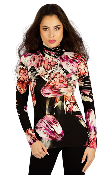 Sportswear - Discount > Women´s  turtleneck with long sleeves. 7D109