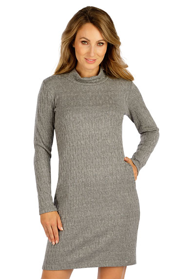 Sweatshirt dresses > Women´s dress with long sleeves. 7E014