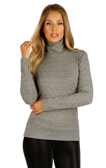 Sweatshirts, cardigans, Polonecks > Women´s  turtleneck with long sleeves. 7E016
