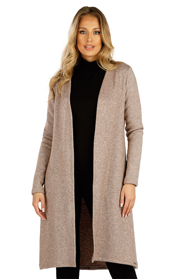 Sweatshirts, cardigans, Polonecks > Women´s cardigan with long sleeves. 7E048