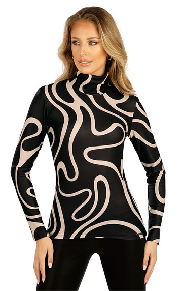 Sweatshirts, cardigans, Polonecks > Women´s  turtleneck with long sleeves. 7E056