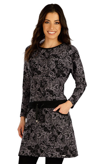 Sweatshirt dresses > Women´s dress with long sleeves. 7E220