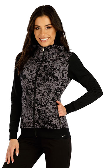 Hoodies, Polonecks > Women´s hoodie jacket. 7E224