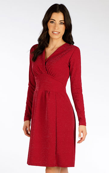 Dresses, skirts, tunics > Women´s dress with long sleeves. 7F023