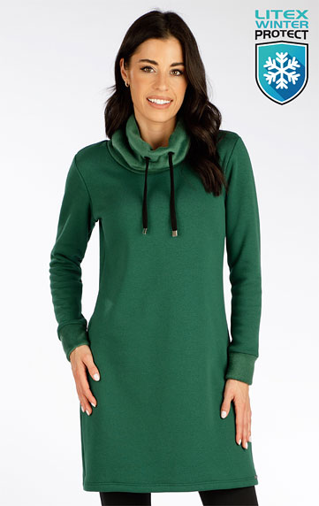 Sweatshirt dresses > Sweatshirt dress with long sleeves. 7F117