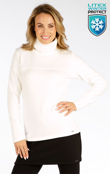 Sweatshirts, cardigans, Polonecks > Women´s  turtleneck with long sleeves. 7F128