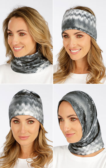 Thermo multifunctional scarf.