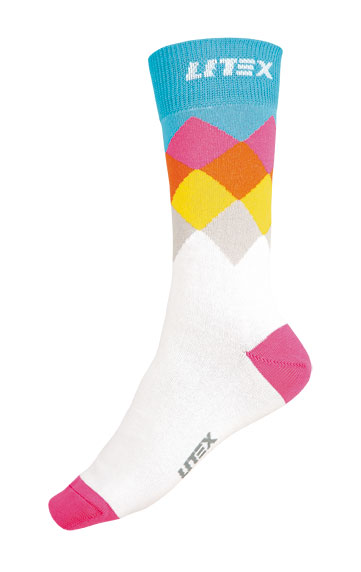 Fashionable socks.