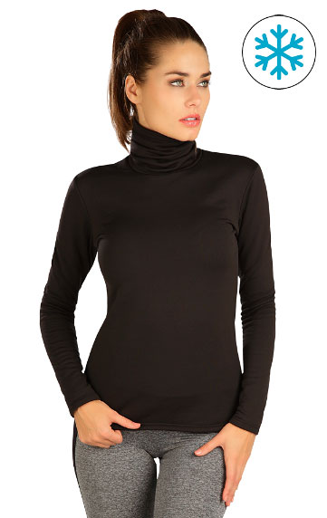 Sportswear > Women´s  turtleneck with long sleeves. 9C201