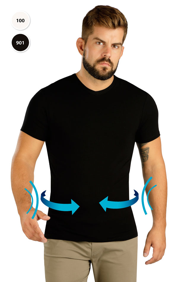 Men´s slimming T-shirt. 9D102 | T-shirts, vests LITEX
