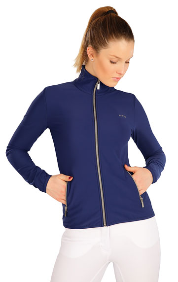 Hoodies, vests, polonecks > Women´s jacket with stand up collar. J1172
